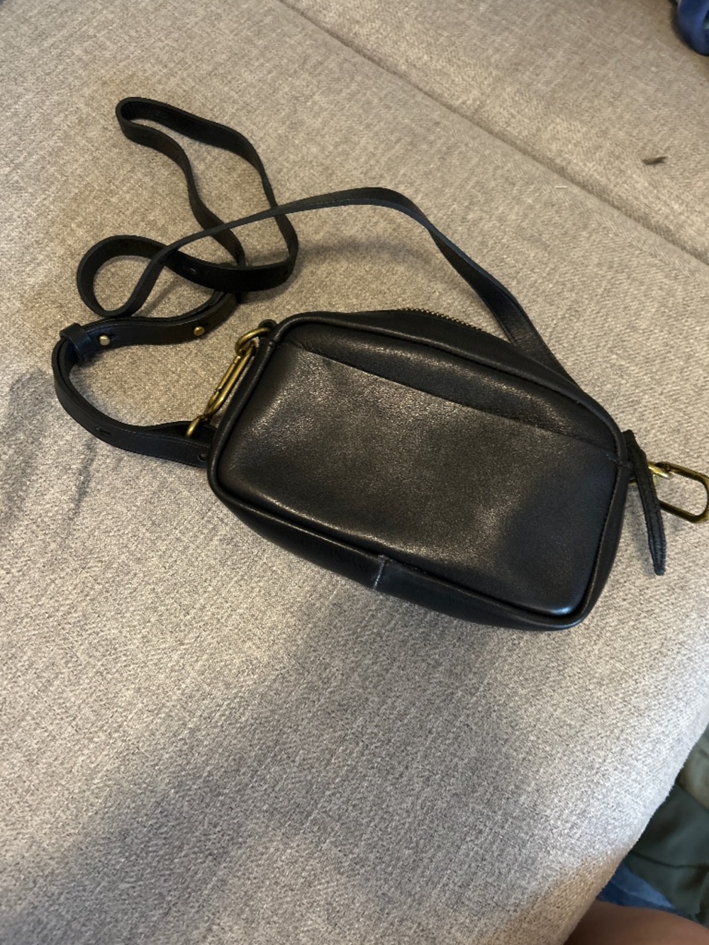 Madewell leather crossbody purse